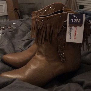 Santa Fe Boot Co. Brown Boots